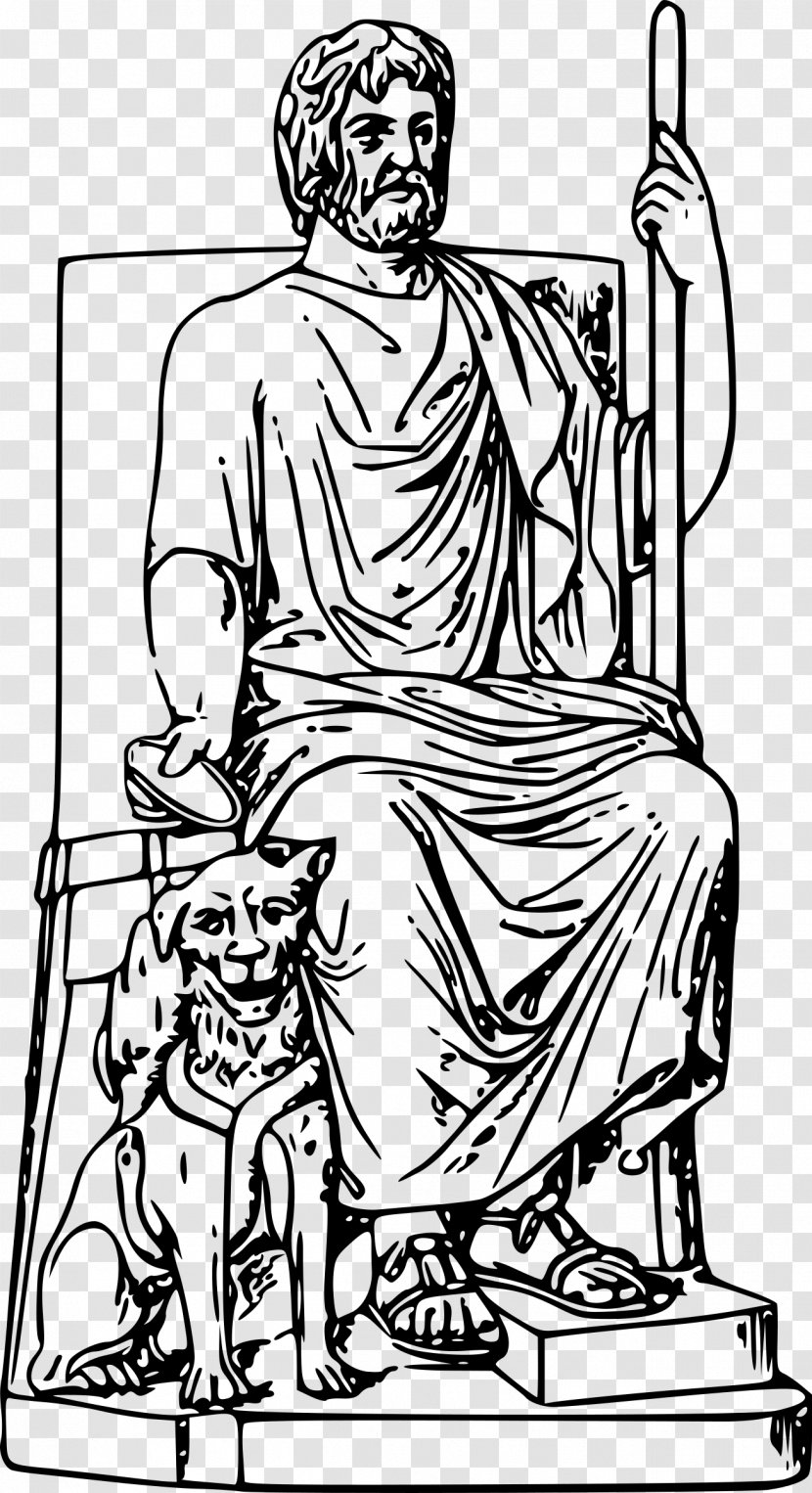 Hades Persephone Hera Clip Art - Greek Statue Transparent PNG