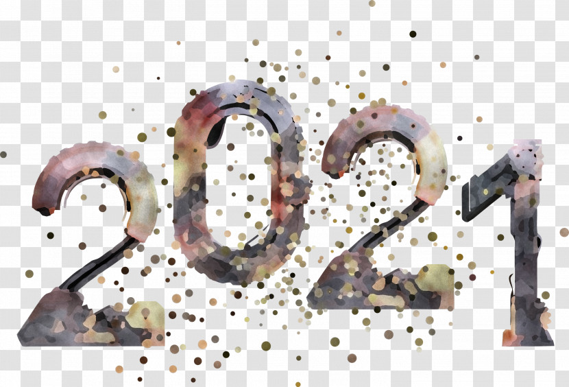 2021 Happy New Year 2021 New Year Transparent PNG