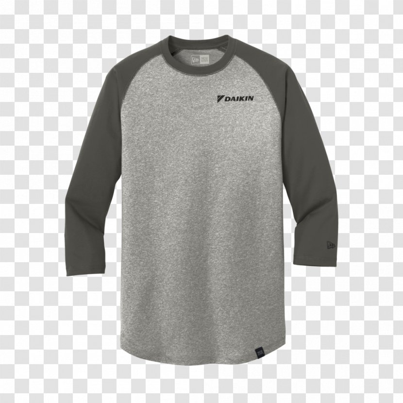 Long-sleeved T-shirt Raglan Sleeve - Black Transparent PNG