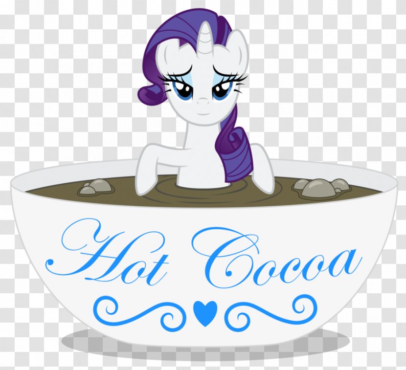 Rarity Hot Chocolate Bonbon Marshmallow Pinkie Pie Transparent PNG