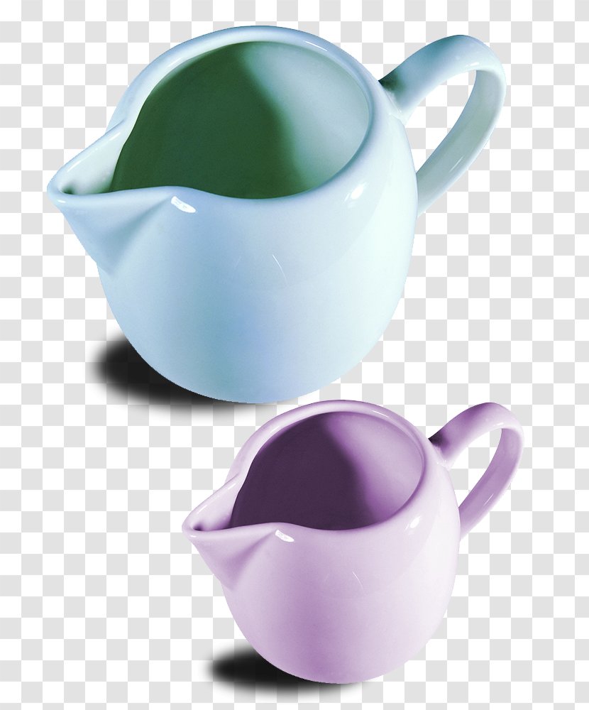 Jug Teapot White - Earl Grey Tea - Small Glaze Powder Enamel Kettle Transparent PNG