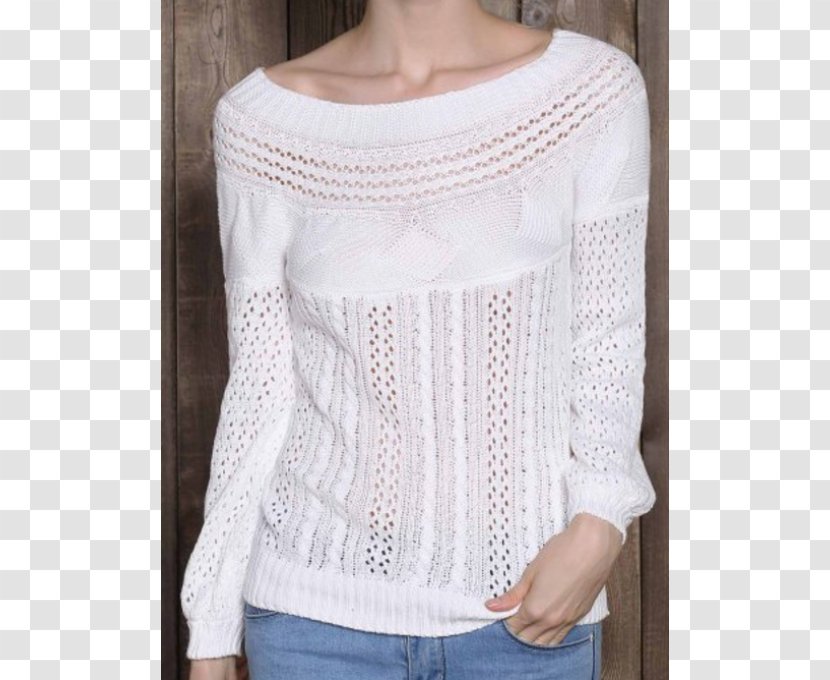 T-shirt Hoodie Sleeve Sweater Jumper - Blouse Transparent PNG