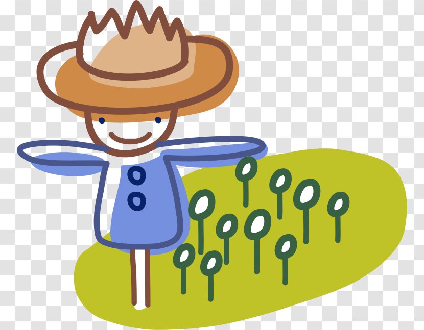 Scarecrow Field Clip Art - Fall Season Transparent PNG