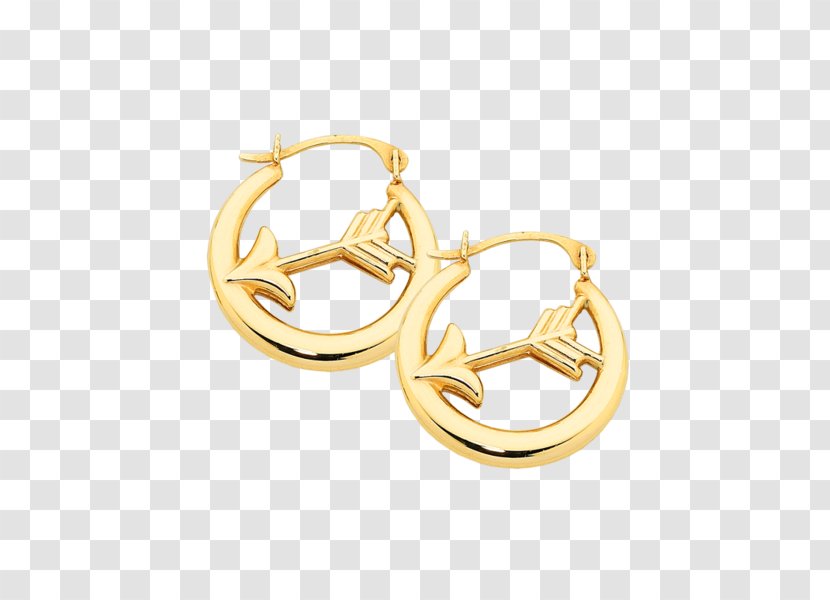 Earring 01504 Body Jewellery Product Design - Jewelry - Gold Arrow Earrings Transparent PNG