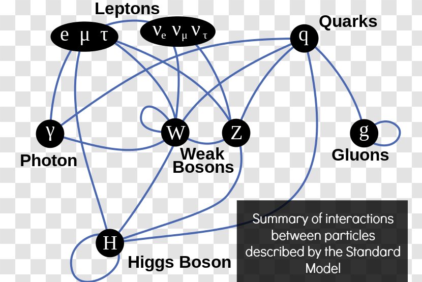 Particle Physics The God Standard Model Higgs Boson - Lepton - Science Transparent PNG