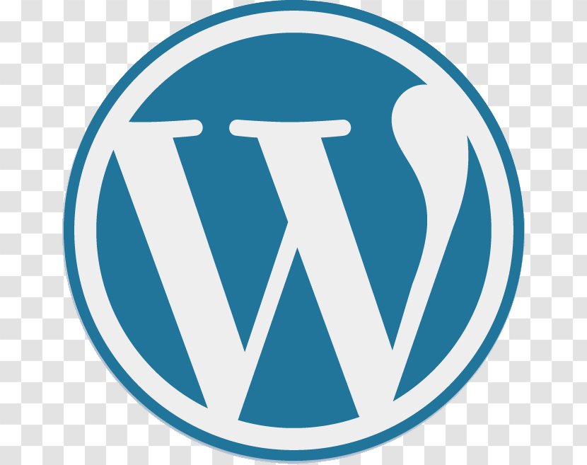 WordPress.com - Blue - WordPress Transparent PNG