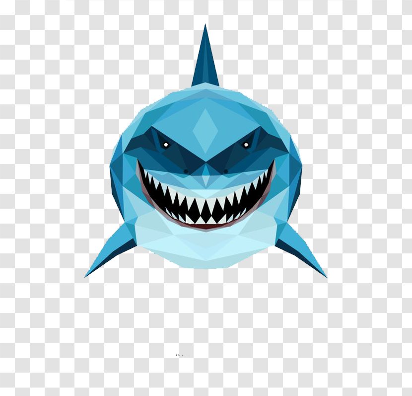 Shark Fan Art Drawing Cartoon - Slither Io Transparent PNG