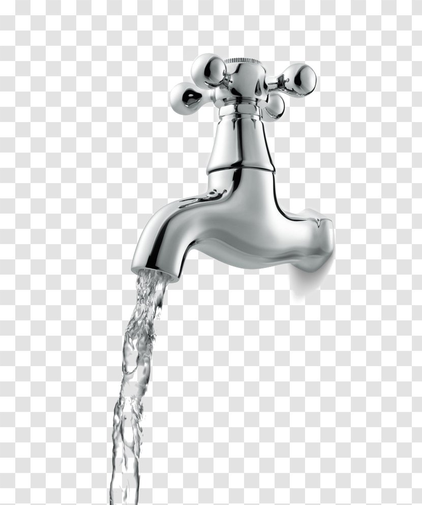 Open The Faucet - Water Supply Network - Tap Transparent PNG