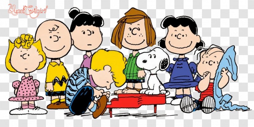 Snoopy Charlie Brown Lucy Van Pelt Linus Woodstock - Christmas - Youtube Transparent PNG