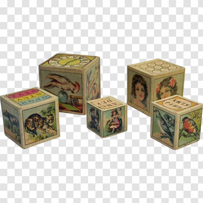 Toy Block Box Child Collectable - Antique Transparent PNG