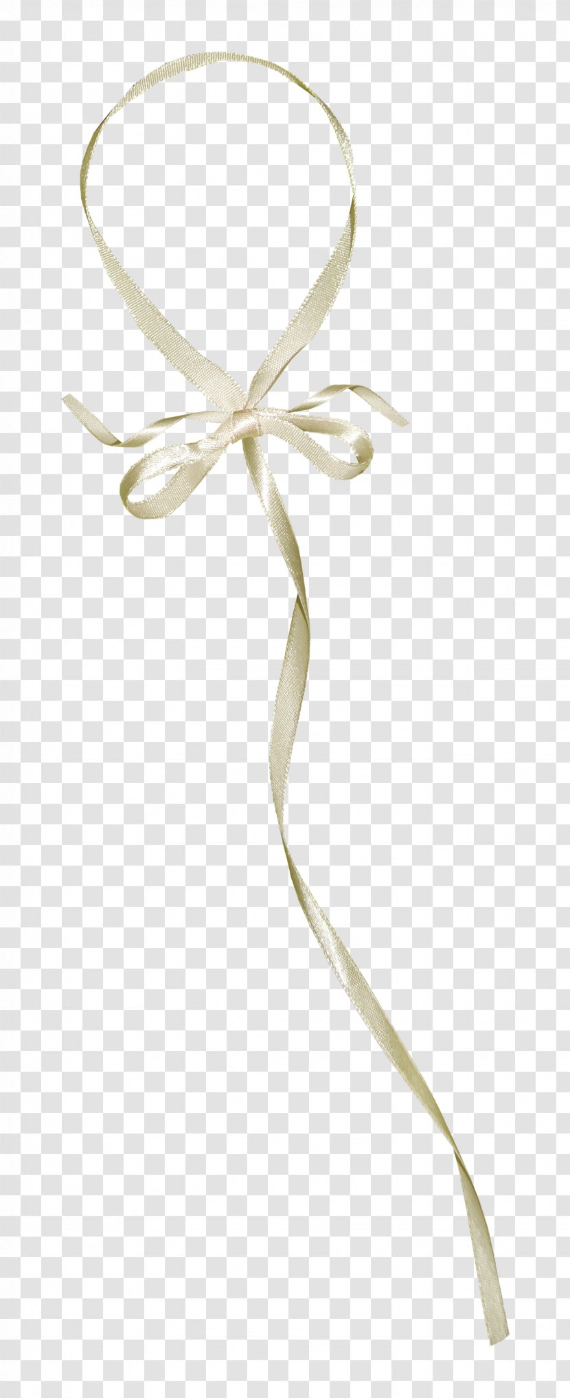 Paper Ribbon Shoelace Knot - Gold Bow Transparent PNG