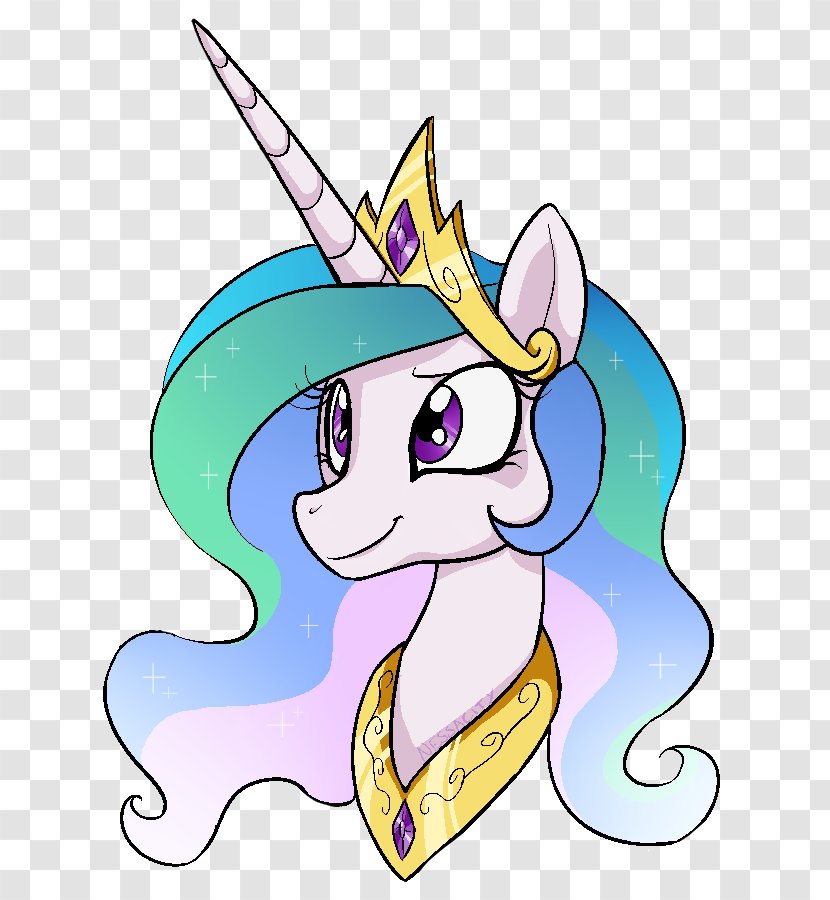 Horse Unicorn Clip Art Mammal Line - Mythical Creature Transparent PNG