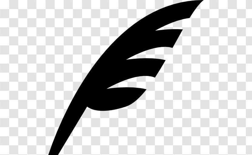 Quill Drawing - Monochrome - Feather Transparent PNG