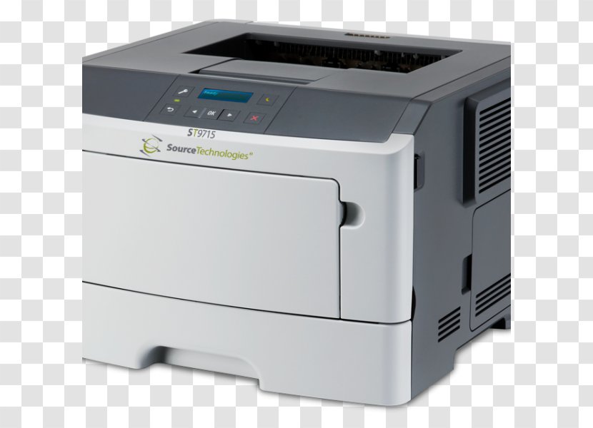 Lexmark MS312 Laser Printing Printer Monochrome - Computer Network Transparent PNG