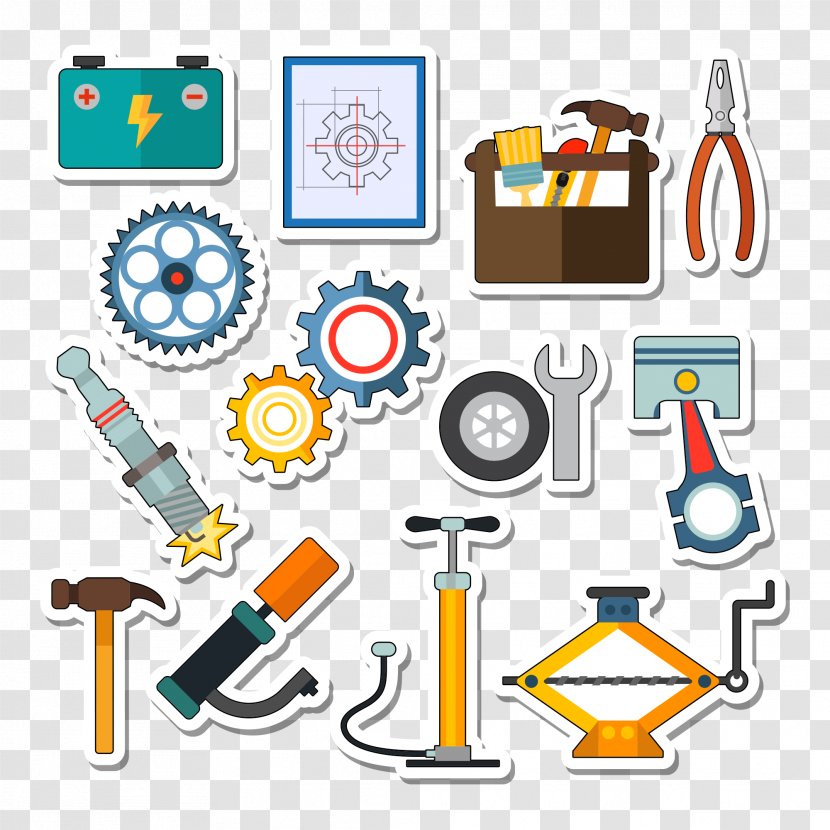 Graphic Design Tool Wrench Clip Art - Adjustable Spanner - Tools Instruments Sticker Transparent PNG