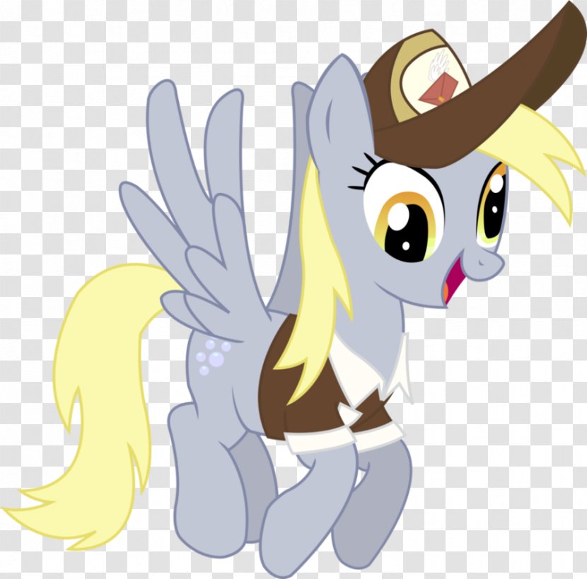 Pony Derpy Hooves Rarity Horse - Silhouette Transparent PNG