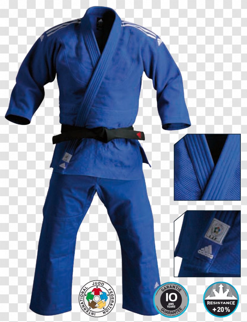 Adidas Judogi Karate Gi Uniform - Sports - Kimono Transparent PNG