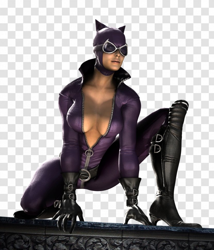 Catwoman Mortal Kombat Vs. DC Universe Batman Joker Bane - Habbo Wallpaper Transparent PNG