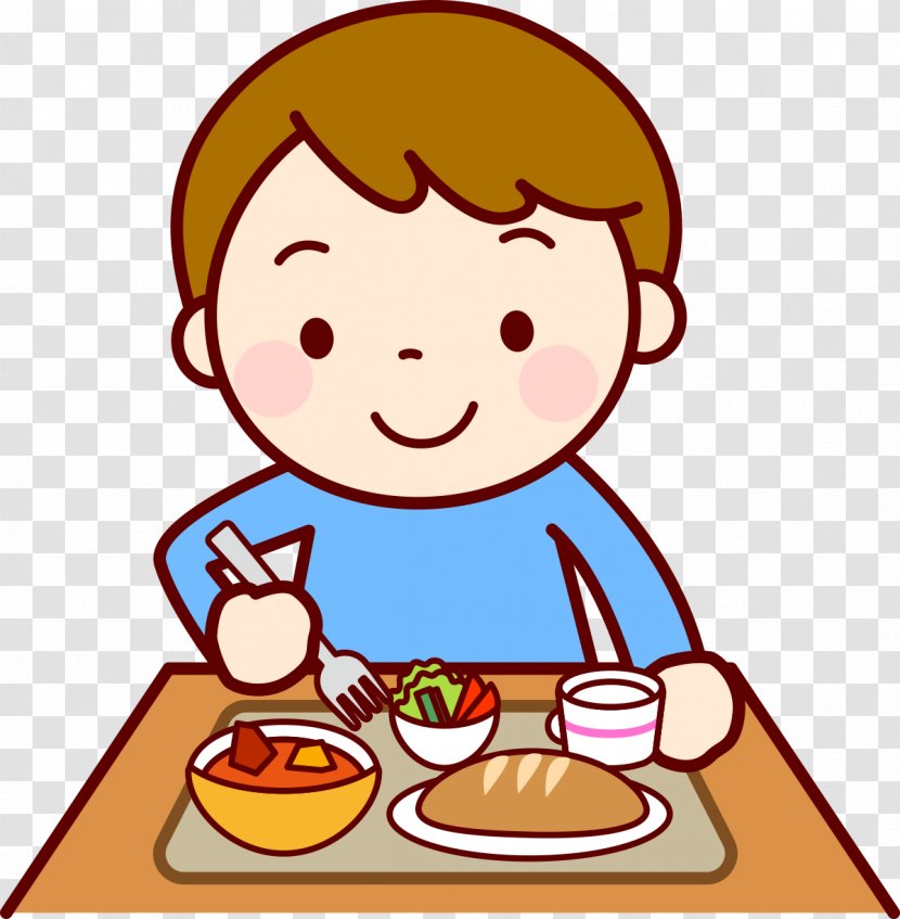 Food Eating Lunch Child Clip Art - Happiness Transparent PNG