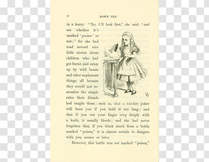 Alice's Adventures In Wonderland Paper Drink T-shirt - Lewis Carroll - Dormouse Alice Transparent PNG
