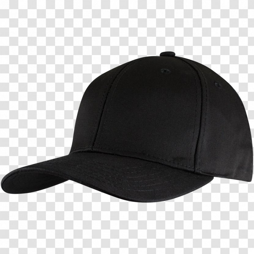 Nike Swoosh Baseball Cap Hat - Black Transparent PNG