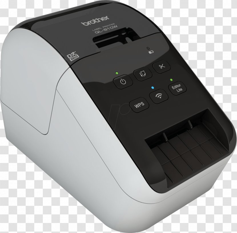 Brother QL-1100 Label Printer Printing - Ql800 Transparent PNG