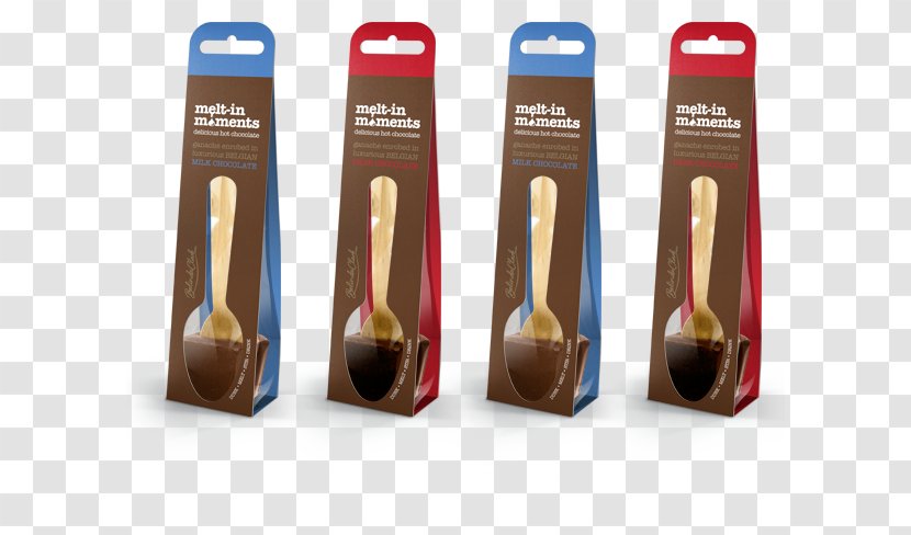 Spoon Hot Chocolate Belgian Ganache Packaging And Labeling - Melt Transparent PNG
