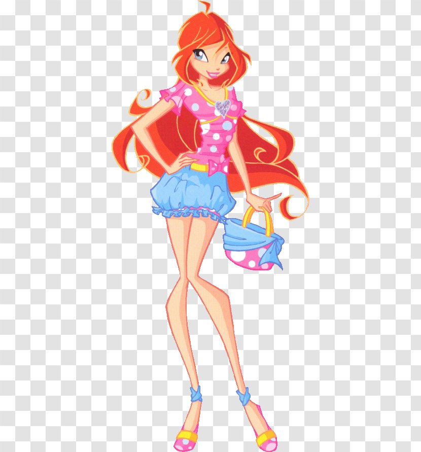 Bloom Cartoon - Winx Club Season 4 - Fashion Design Transparent PNG