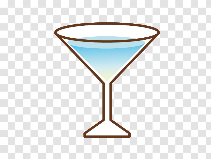 Martini Cocktail Glass - Stemware - Cartoon Transparent PNG