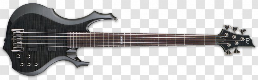 ESP Guitars Bass Guitar Electric String - Baritone - Shipping Bridge Construction Transparent PNG
