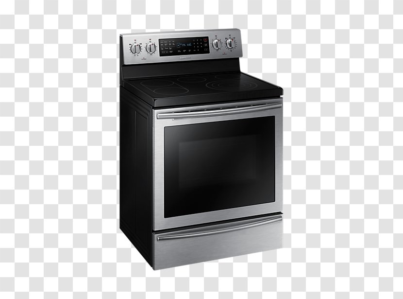 Samsung NE59J7630SS Electric/AC Electric Stove Cooking Ranges Self-cleaning Oven Transparent PNG