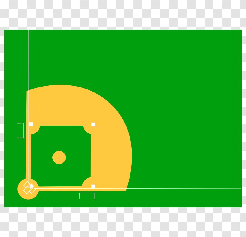 Baseball Field Park Clip Art - Diamond Diagram Transparent PNG