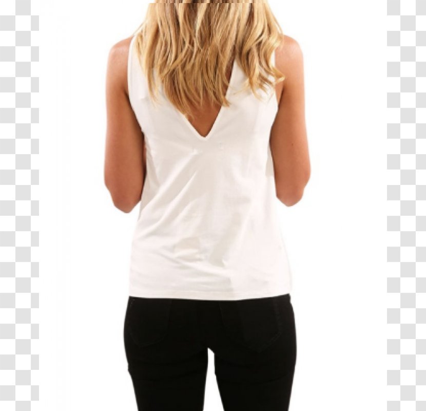 T-shirt Sleeveless Shirt Polo Neck Top - Sleeve Transparent PNG