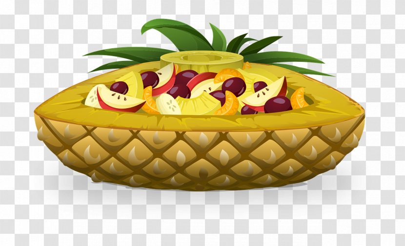 Fruit Salad Pineapple Pie Clip Art - Dish Transparent PNG