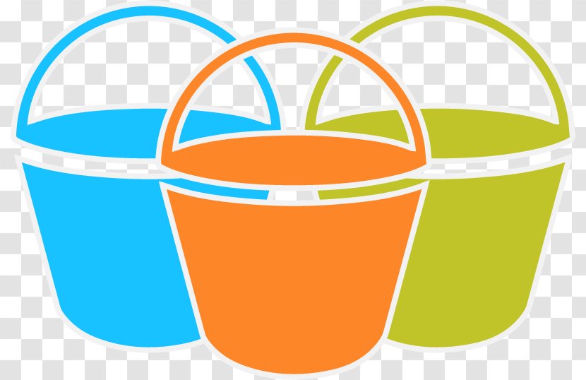 Bucket Clip Art Image Pail Graphics - Three Buckets Ketchup Part 1 Transparent PNG