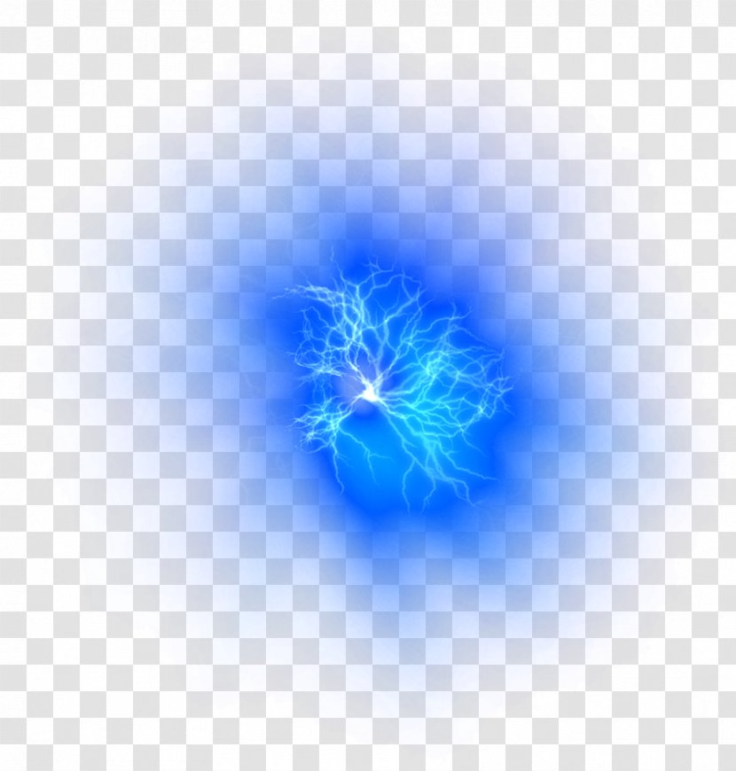 Blue Sky Circle Wallpaper - Electric - Fire Image Transparent PNG