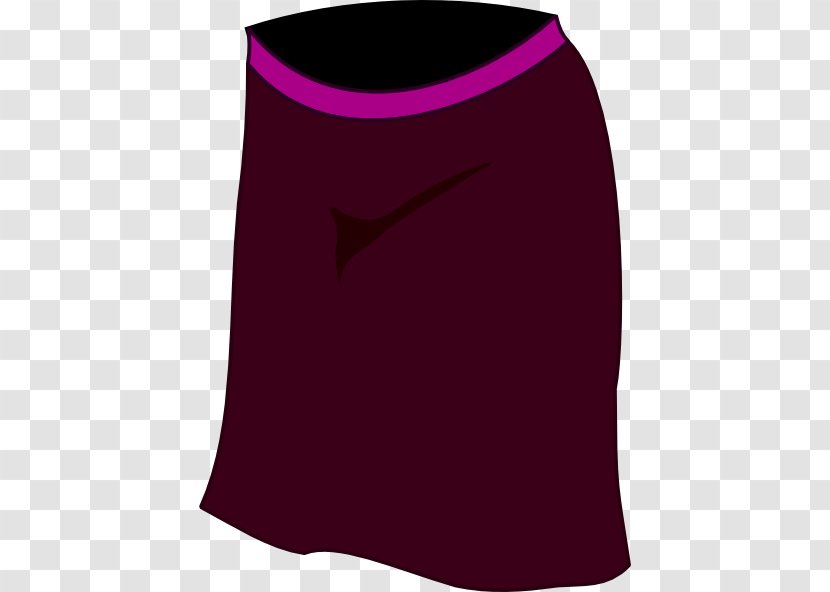 Poodle Skirt T-shirt Clothing Clip Art - Purple Transparent PNG