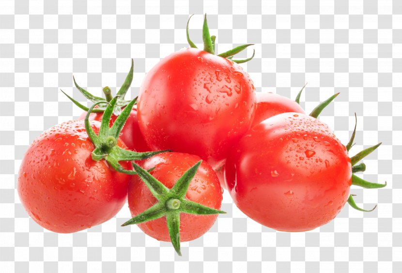 Plum Tomato Cherry Organic Food Vegetable - Potato And Genus - Bunch Of Tomatoes Transparent PNG