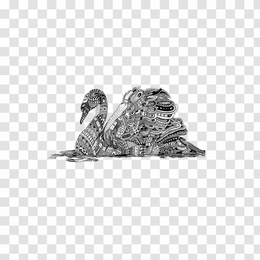 Black Swan Bird Jigsaw Puzzles Pictures - Google Transparent PNG