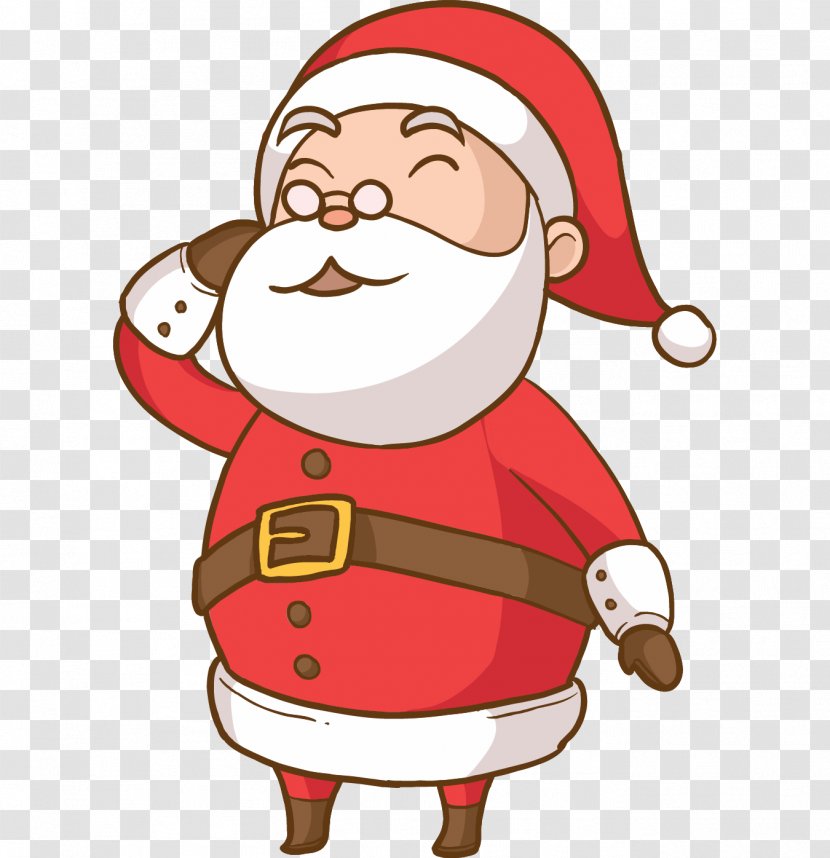 Santa Belt - Christmas Tree - Food Transparent PNG