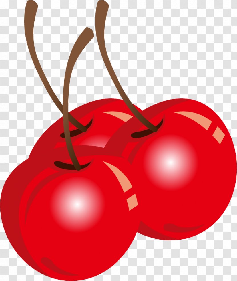 Tomato Clip Art - Vector Red Cherry Effect Element To Pull The Material Free Transparent PNG