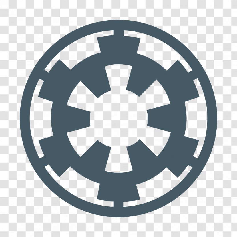 Galactic Empire Star Wars Rebel Alliance Logo Decal - Flattened The Imperial Palace Transparent PNG