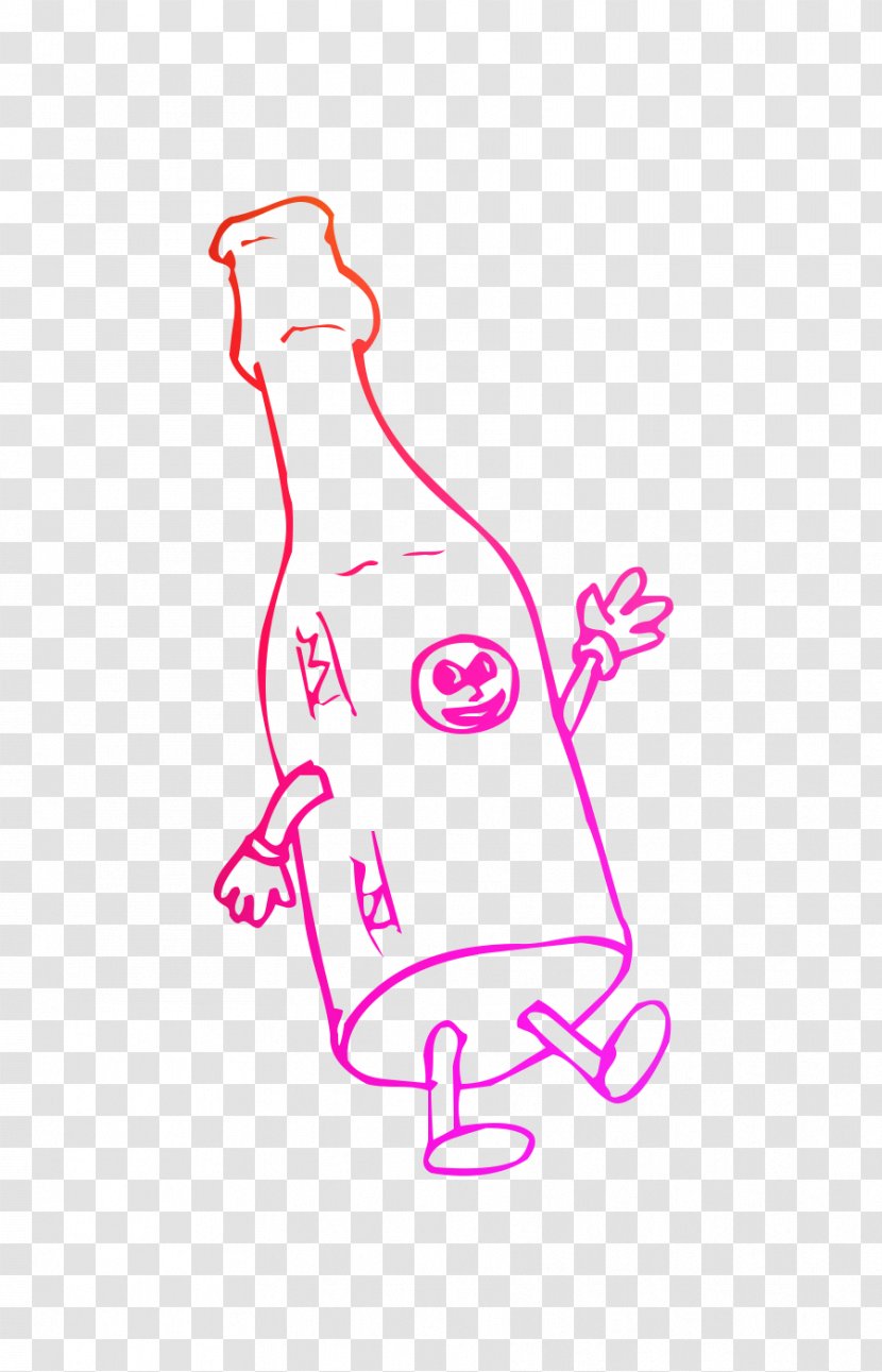 Illustration Mammal Clip Art Shoe Thumb - Pink - Drink Transparent PNG