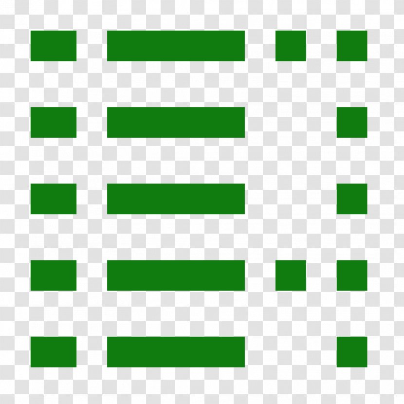 Font - Green - Number Transparent PNG