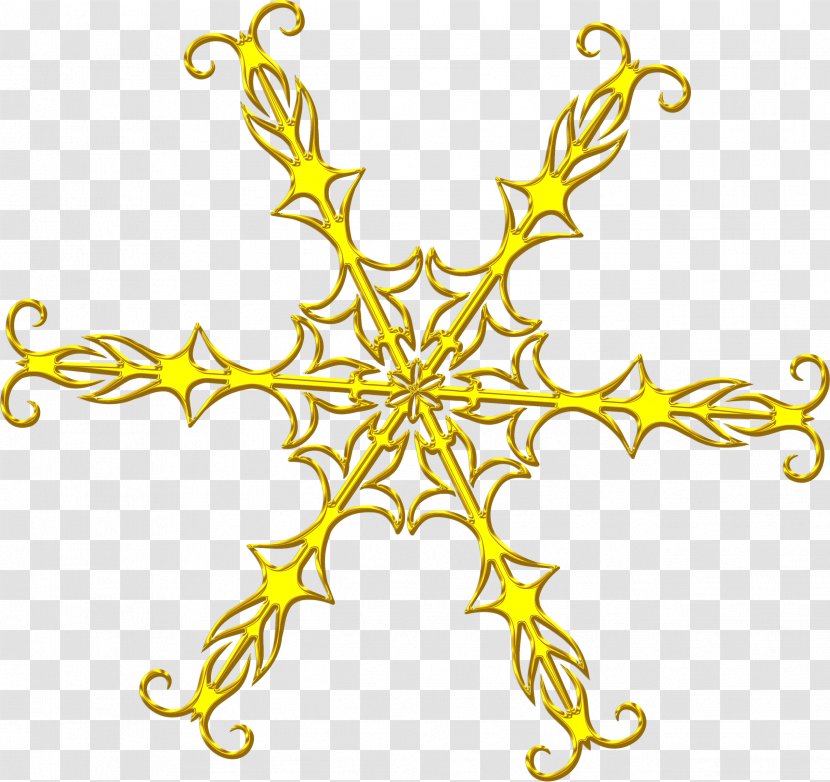 Line Art Clip - Symmetry - Snowflakes Transparent PNG