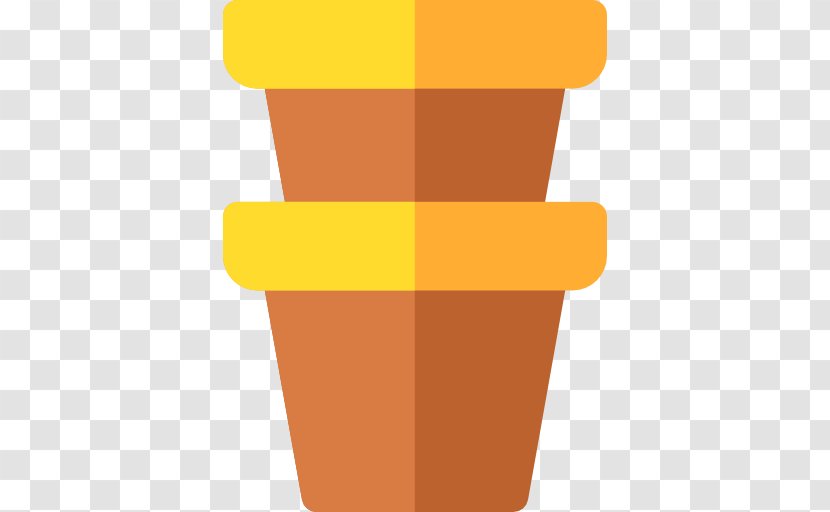 Ice Cream Cones Cup - Yellow Transparent PNG
