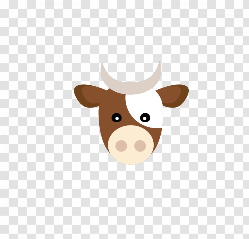 Highland Cattle Dairy Livestock - Papel De Carta - Cute Vector Cow Transparent PNG