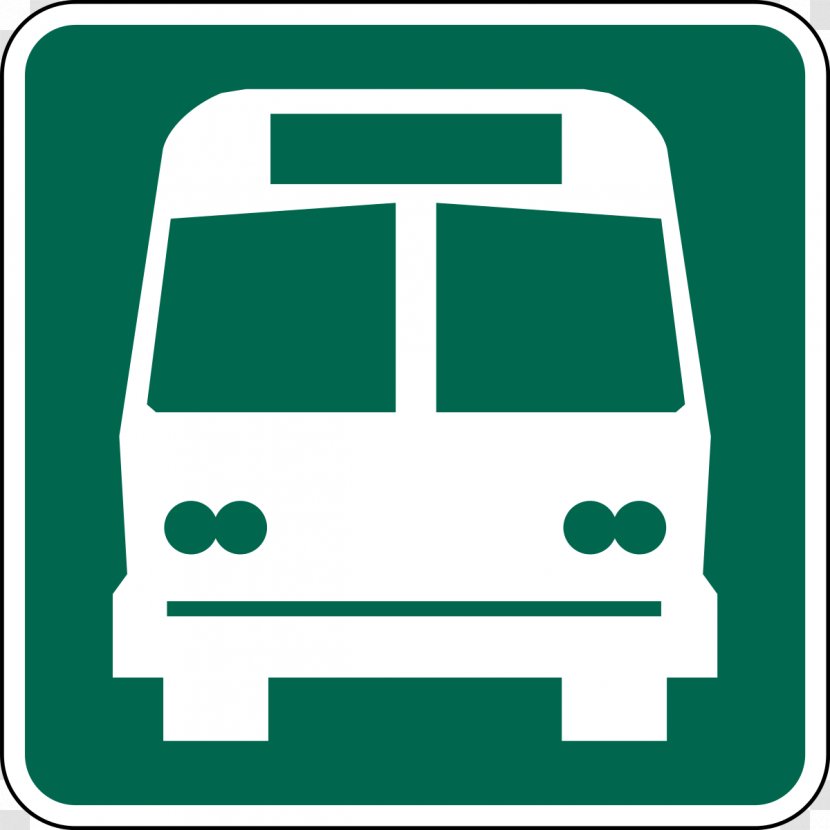 Bus Stop Traffic Sign Road Transparent PNG