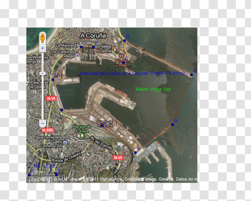 Port Of A Coruña Map Urban Design Transparent PNG