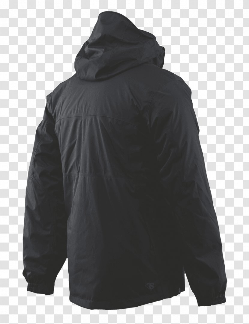 Hoodie Ski Suit Jacket Clothing Spyder - Polar Fleece - Black Transparent PNG